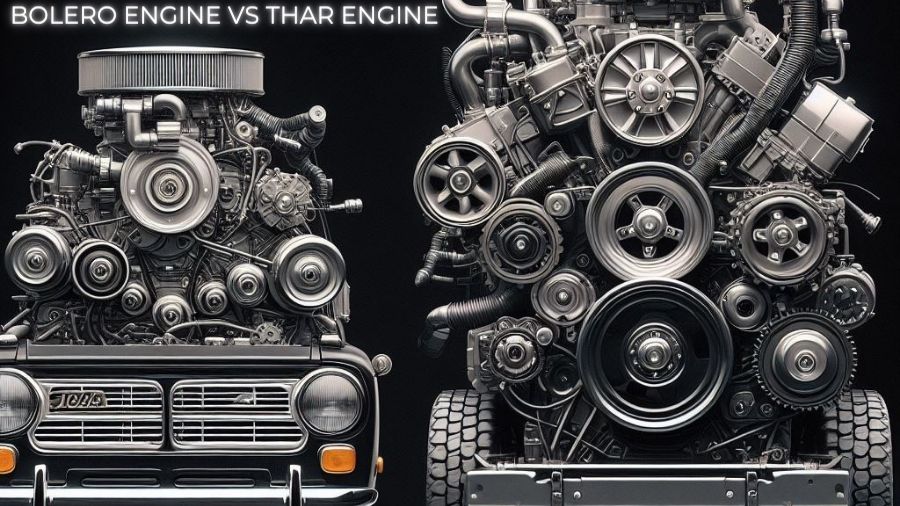 Bolero engine vs Thar engine