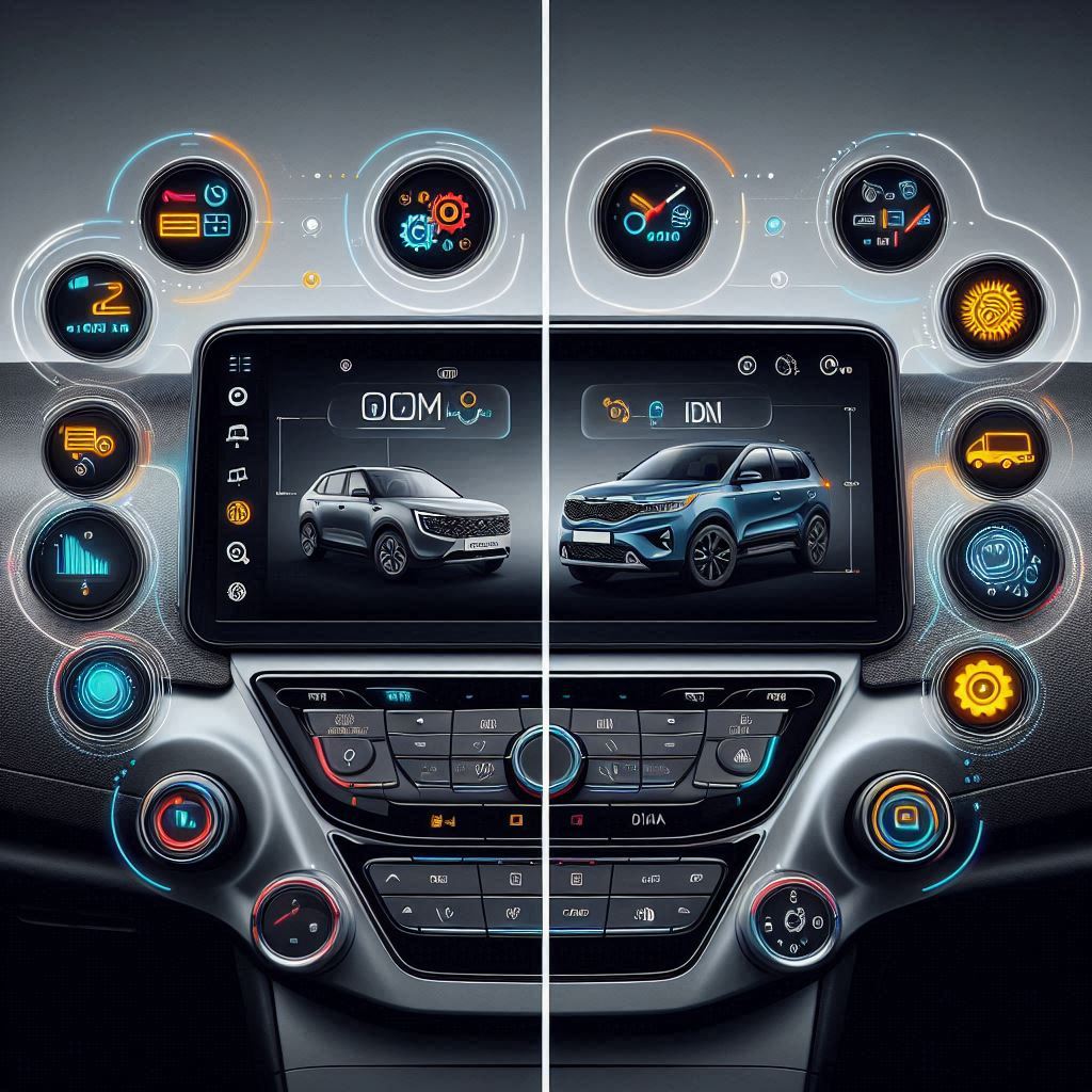 Tata vs Kia Infotainment