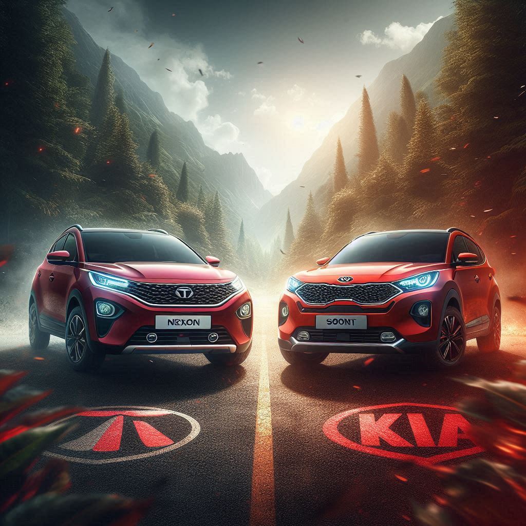 Tata Nexon vs Kia Sonet