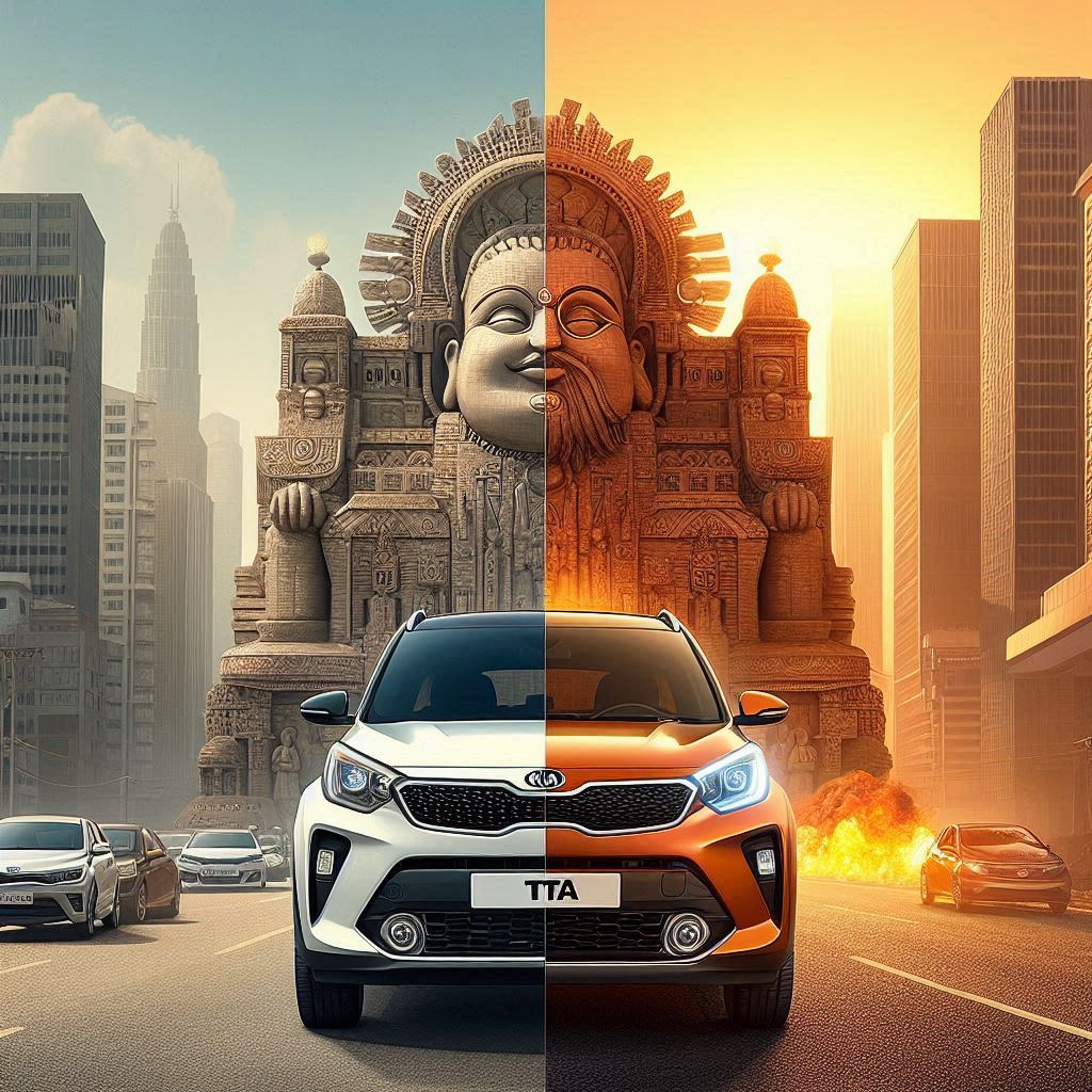 Kia and Tata Cars