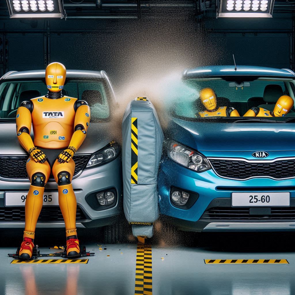 Tata vs Kia Safety